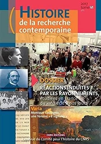 Histoire de la recherche contemporaine Tome 6