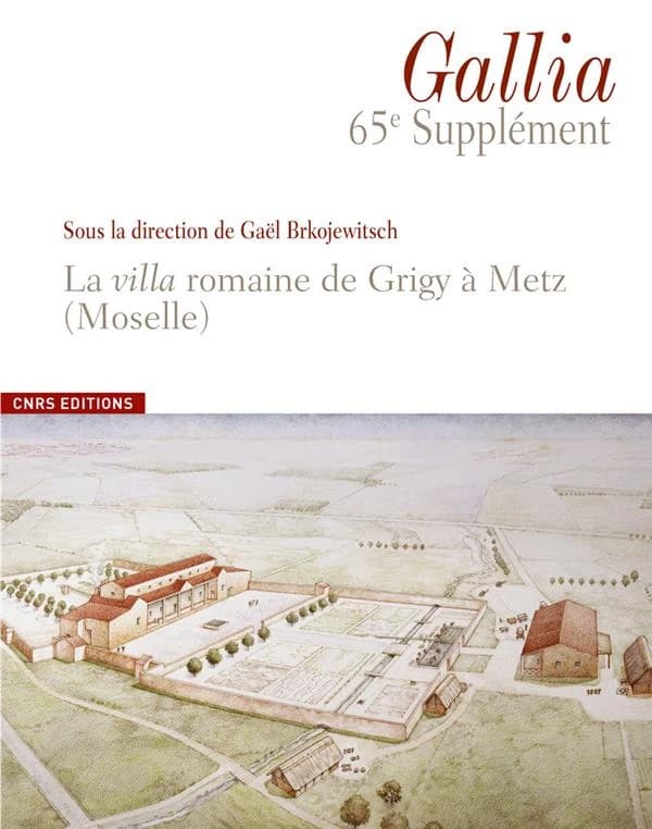 La villa romaine de Grigy à Metz, Moselle