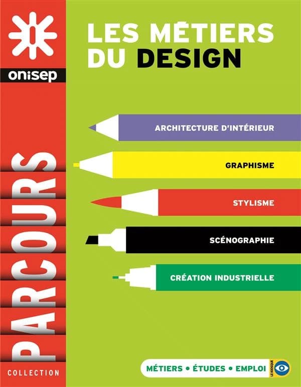 Les métiers du design : création industrielle, graphisme, stylisme, scénographie, architecture d'intérieur