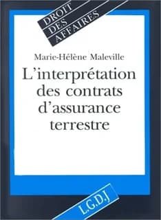L'interprétation des contrats d'assurance terrestre