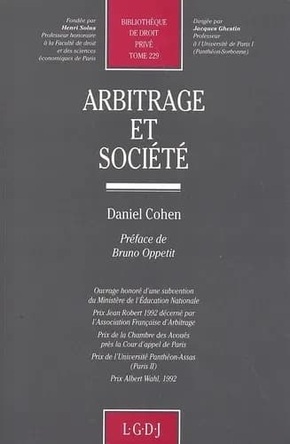Arbitrage et société