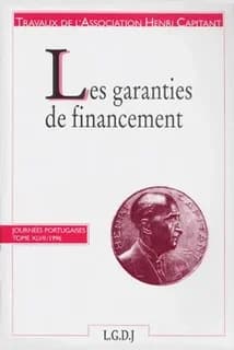 Les garanties de financement. journees portugaises