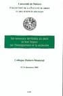 Les nouveaux territoires du droit et leur impact sur l'enseignement et la recherche : Colloque Poitiers-Montréal, 12 et 13 décembre 2002