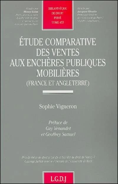 Étude comparative des ventes aux enchères publiques mobilières : France et Angleterre