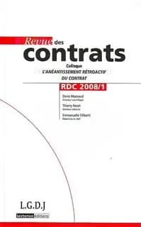 Revue des contrats n 1