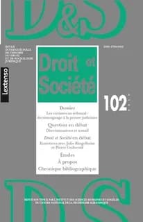 Droit et societe n 102-2019