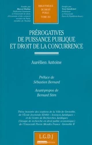 Prérogatives de puissance publique et droit de la concurrence
