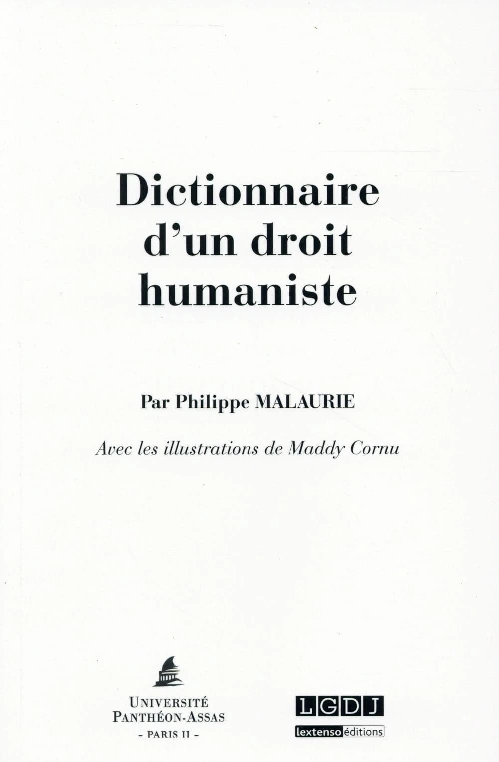 Dictionnaire d'un droit humaniste