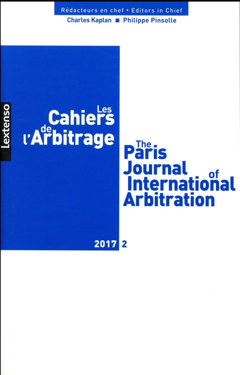 Les cahiers de l'arbitrage n.2017