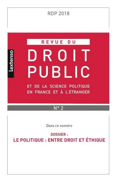Revue du droit public n.2018