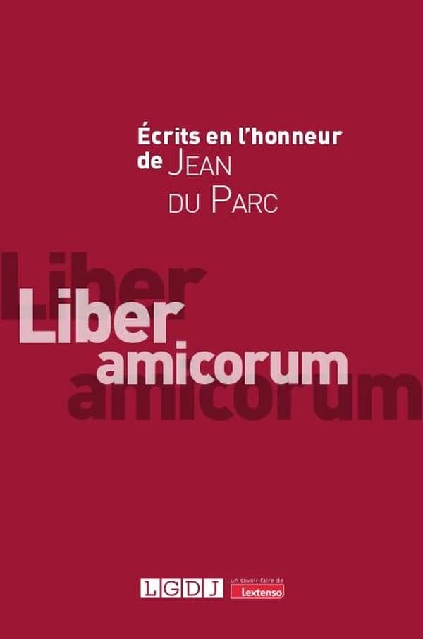 Ecrits en l'honneur de jean du Parc