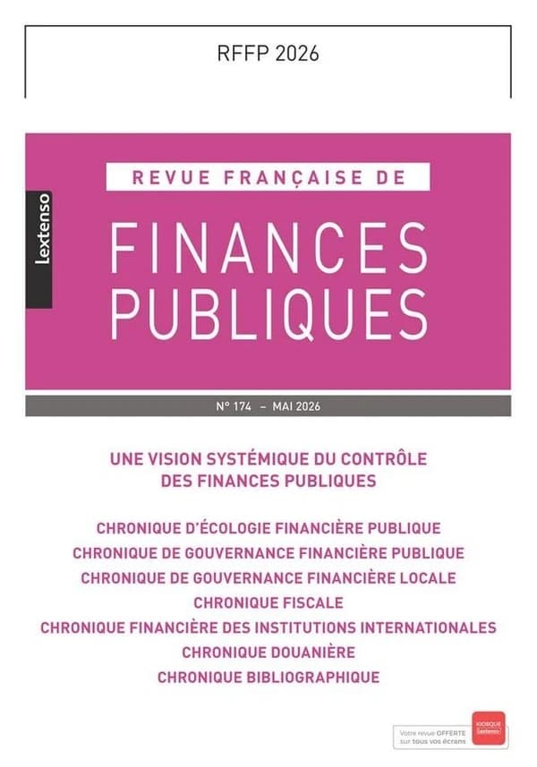 Une vision systémique du contrôle des finances publiques