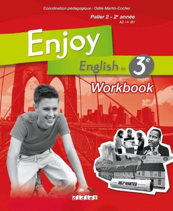 Enjoy English in 3e : palier 2-2e année