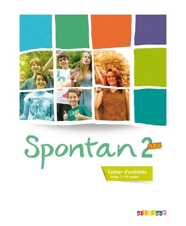 Spontan 2 neu : palier 1, 2e année, allemand A2