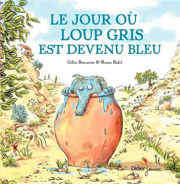 Le jour où le loup gris est devenu bleu
