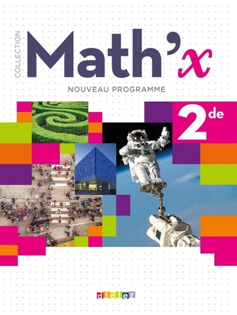 Math'x, 2de : nouveau programme