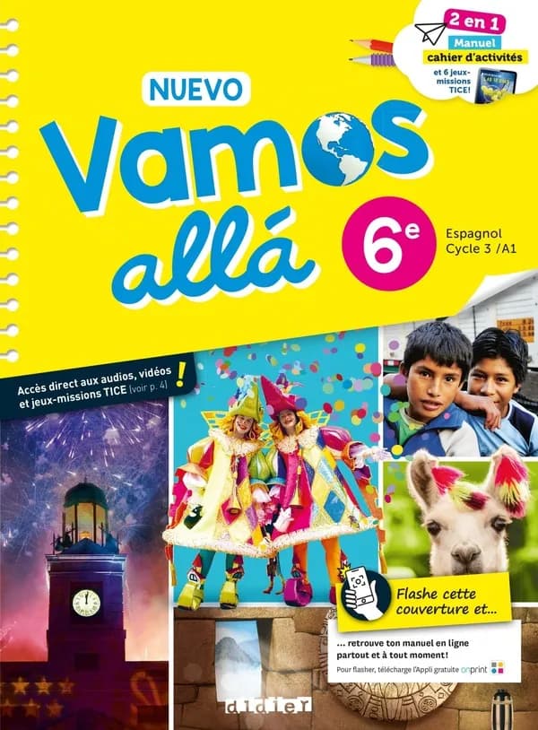 Espagnol 6e Cycle 3 Nuevo Vamos allá