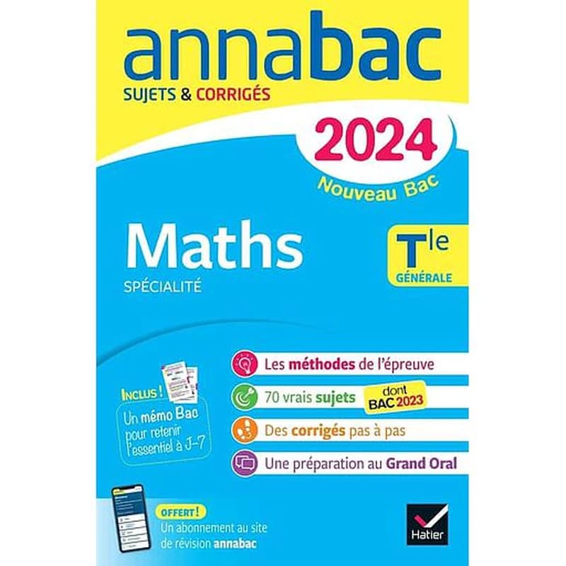 Maths spécialité, terminale générale