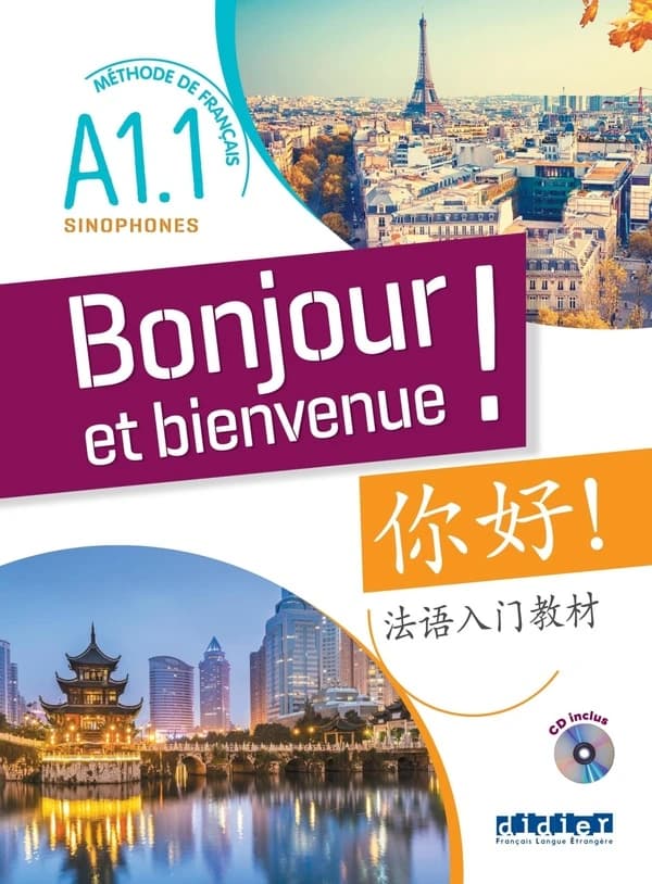Bonjour et bienvenue A1.1