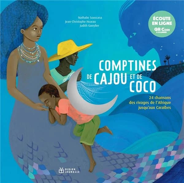 Comptines de cajou et de coco : un livre musical préparé avec le concours de la SPPF