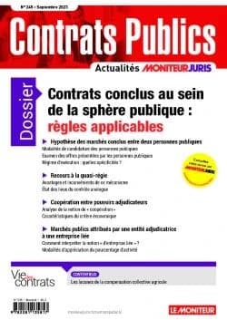 Actualité Commande Contrats Publics n.245 : septembre 2023