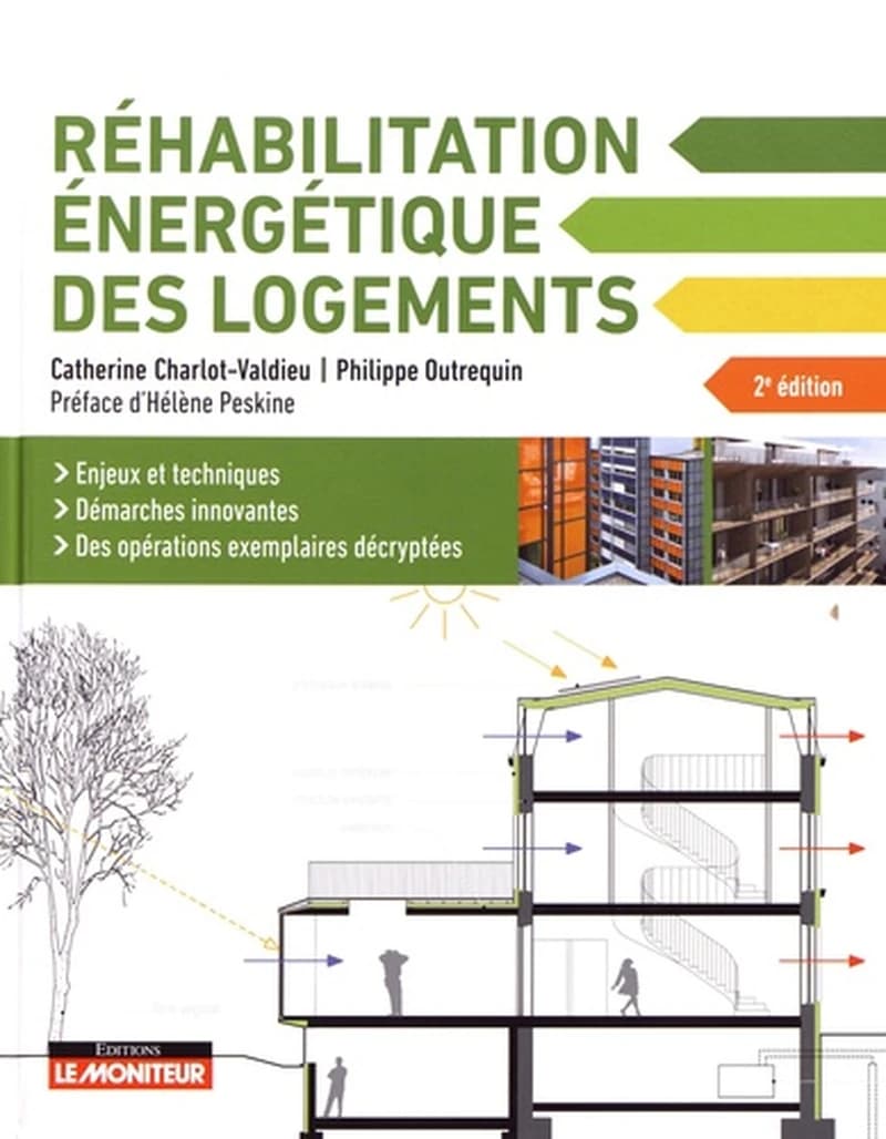 Réhabilitation énergétique des logements (2e éd.) Catherine Charlot-Valdieu, Philippe Outrequin ; préface d'Hélène Peskine