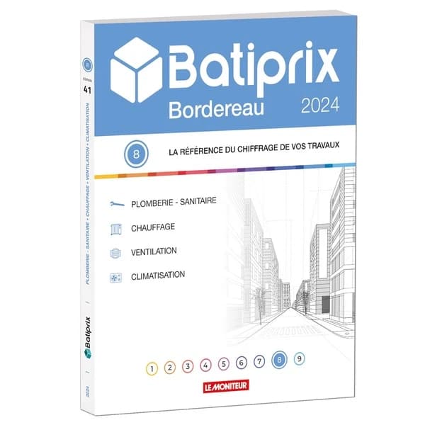 VOLUME 8 BATIPRIX 2024 : LA REFERENCE DU CHIFFRAGE DE VOS TRAVAUX