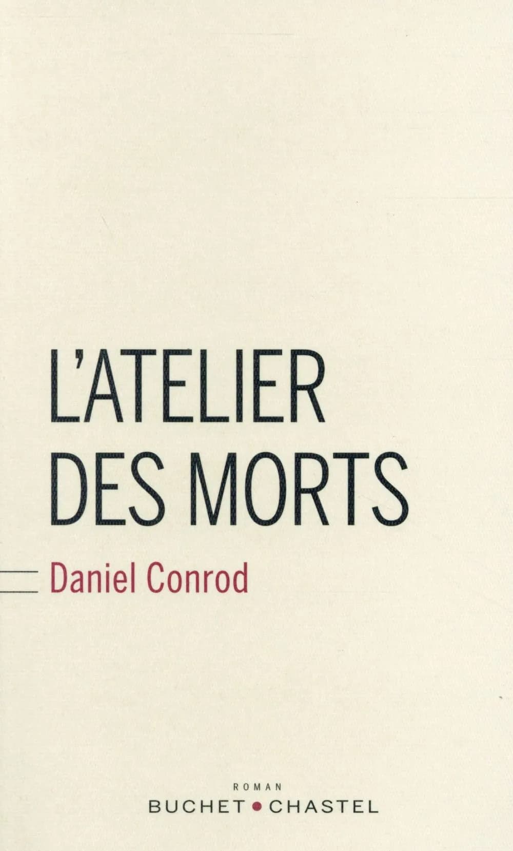 L'atelier des morts : roman