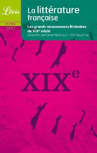 Littérature française, le XIXe siècle