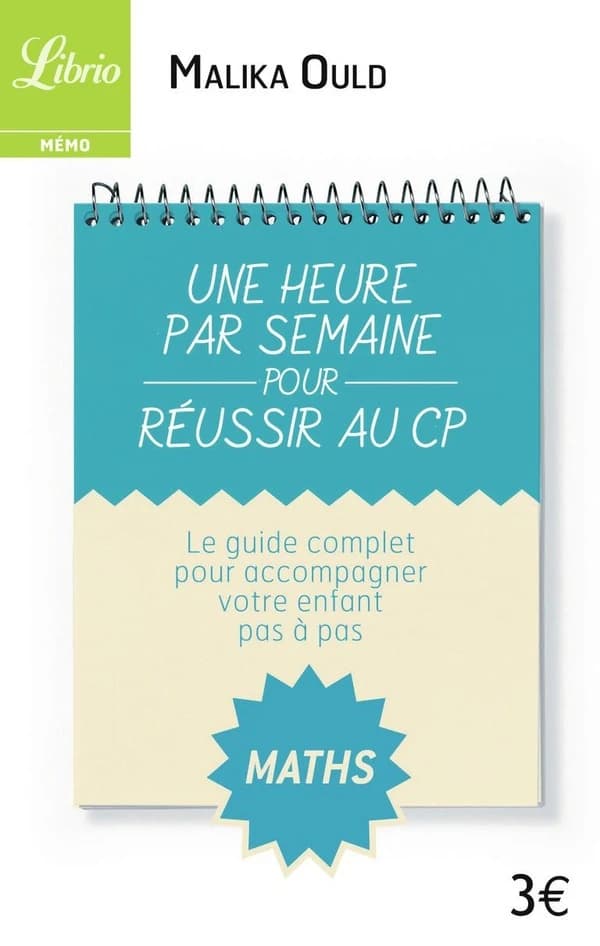 Une heure par semaine pour réussir au CP : mathématiques