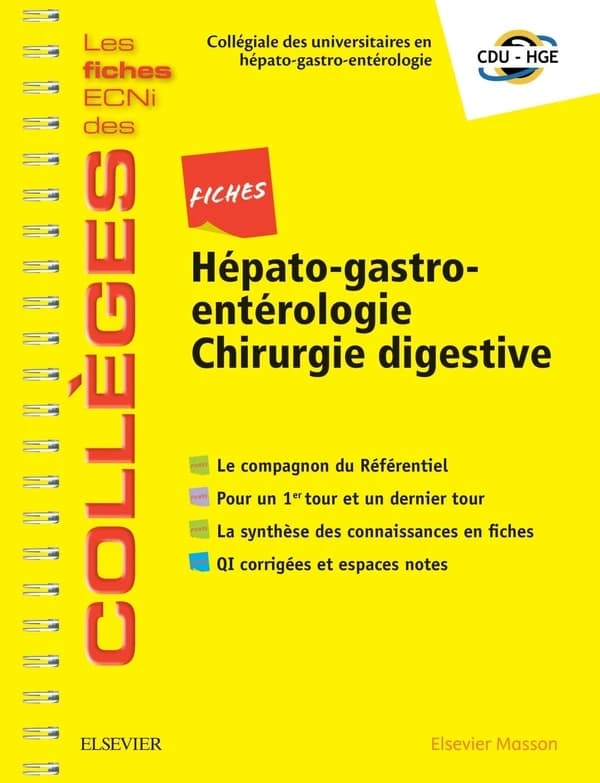 Fiches Hépato-gastro-entérologie
