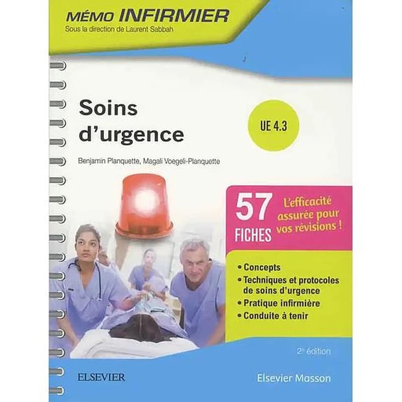 Soins d'urgence (2e éd.) Benjamin Planquette,... Géraldine Voegeli-Planquette,...