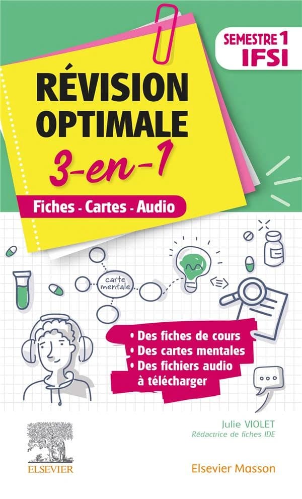 Révision optimale 3 en 1 : fiches, cartes, audio