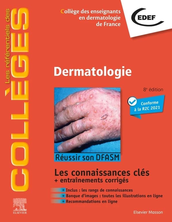 Dermatologie (8e éd.) [publié] sous l'égide du Collège des enseignants en dermatologie de France ; coordonné par Pr Caroline Gaudy-Marqueste, Pr Frédéric Caux