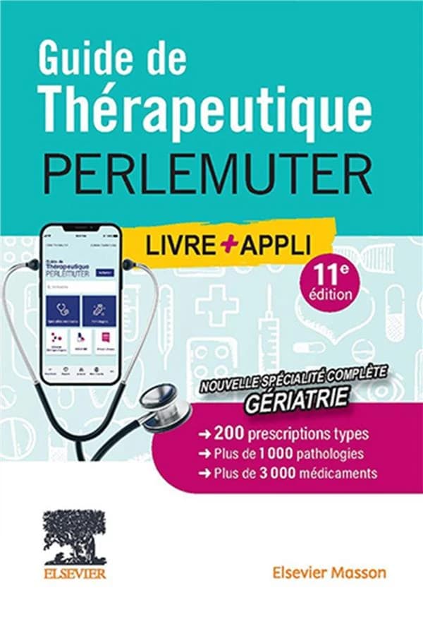 Guide de thérapeutique (11e éd.) Léon Perlemuter,... Gabriel Perlemuter,...