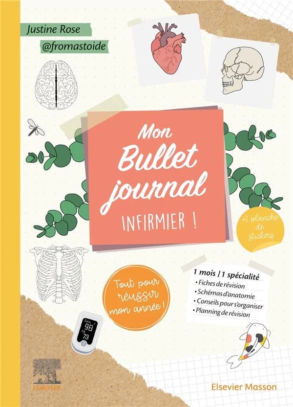 Mon bullet journal infirmier ! tout pour réussir mon année !