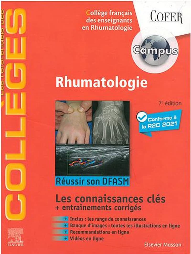 RHUMATOLOGIE - REUSSIR SON DFASM - CONNAISSANCES CLES