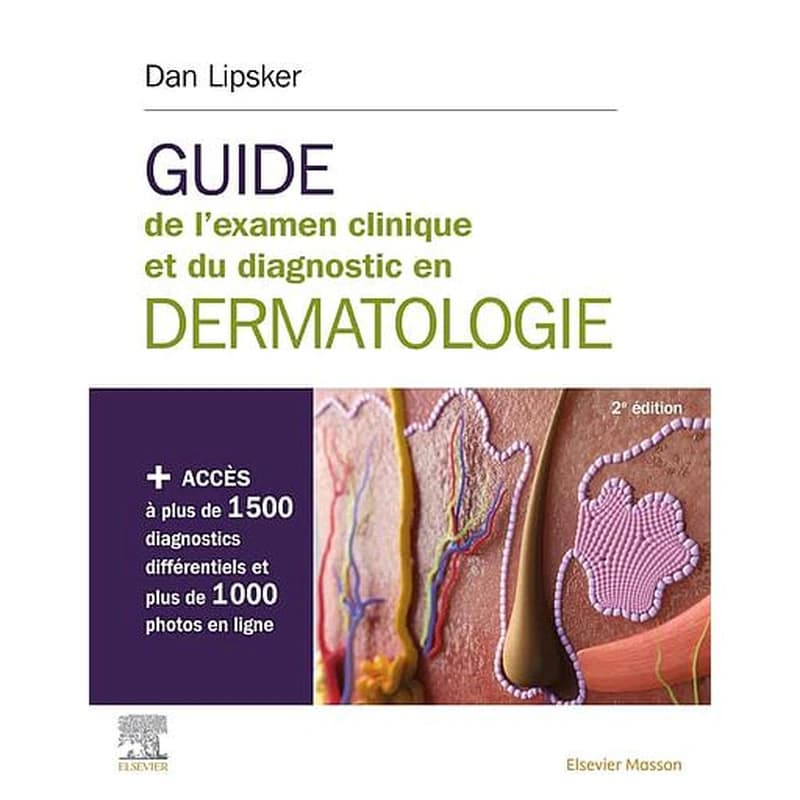 CAMPUS GUIDE DE L'EXAMEN CLINIQUE ET DU DIAGNOSTIC EN DERMATOLOGIE  - LIVRE + SITE INTERNET