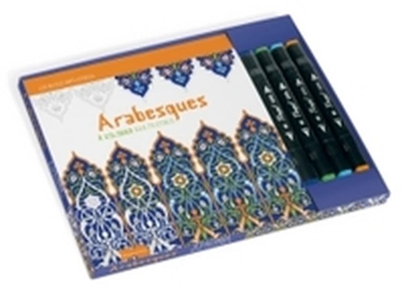 Arabesques : à colorier aux feutres : [Album à colorier]