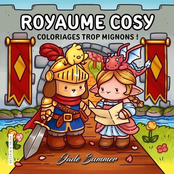 Royaume cosy : Coloriages trop mignons !