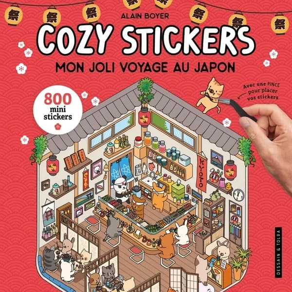 Cozy Stickers : Mon joli voyage au Japon