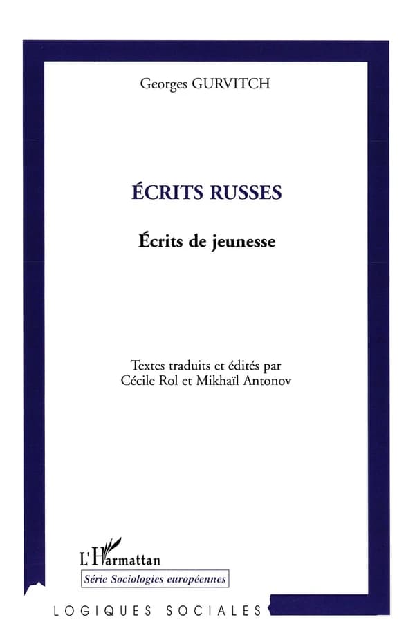 Écrits russes : écrits de jeunesse