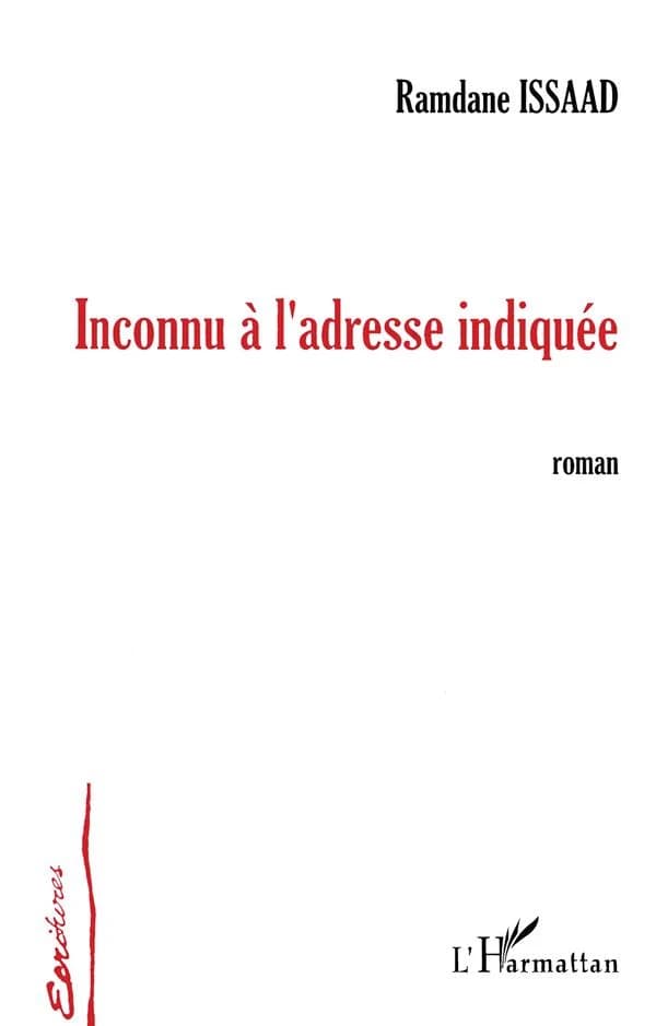 Inconnu à l'adresse indiquée : roman