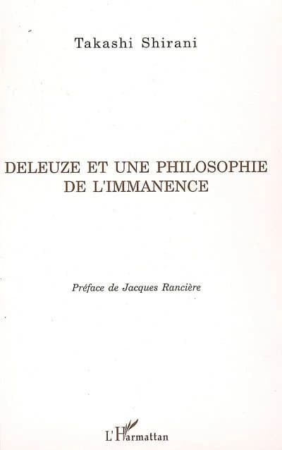 Deleuze et une philosophie de l'immanence