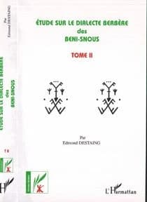 Étude sur le dialecte berbère des Beni-Snous ([Reproduction en fac-similé]) par Edmond Destaing