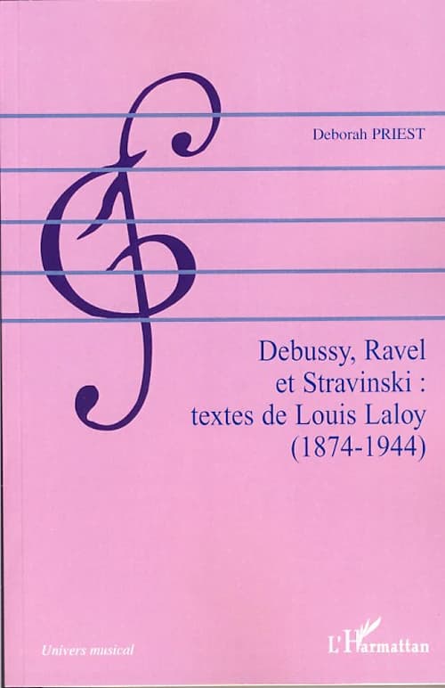 Debussy, Ravel et Stravinski : textes de Louis Laloy