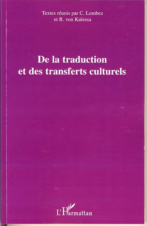 De la traduction et des transferts culturels