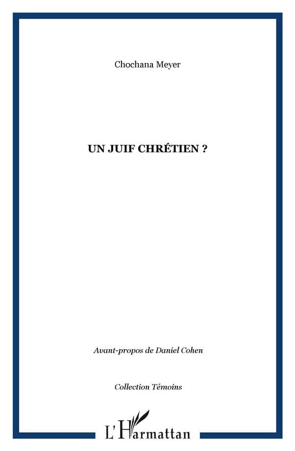 Un juif chrétien ? : récit