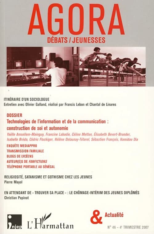 REVUE AGORA DEBATS JEUNESSES n.46 : technologies de l'information et de la communication