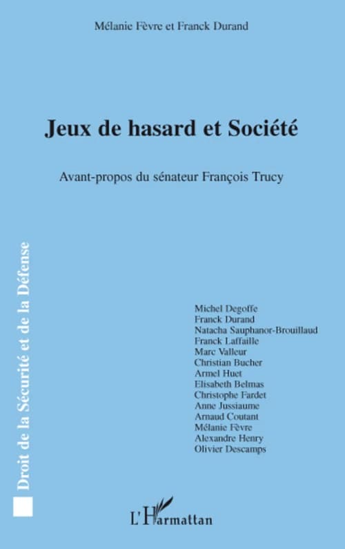 Jeux de hasard et société : actes du colloque pluridisciplinaire organisé à l'université de Reims-Champagne-Ardenne, [9-10 mars 2006]